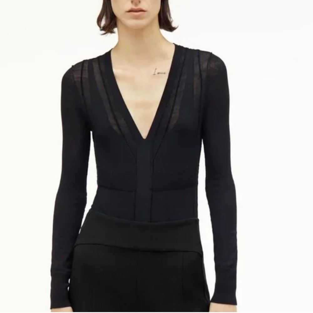 ZARA Narciso Rodriguez Bodysuit. NWT Color is black. Size is Small.
